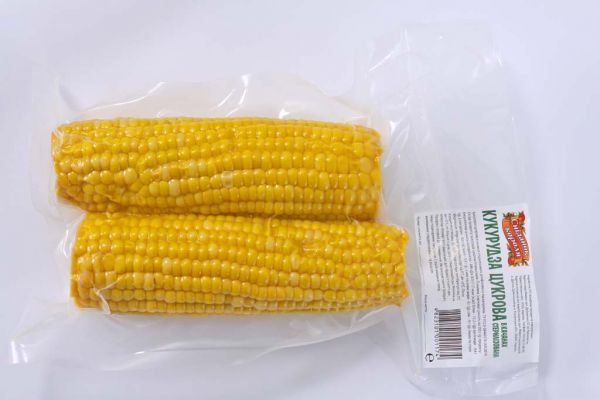 Кукурудза цукрова в качанах стерилізована Кукурудза цукрова в качанах стерилізована