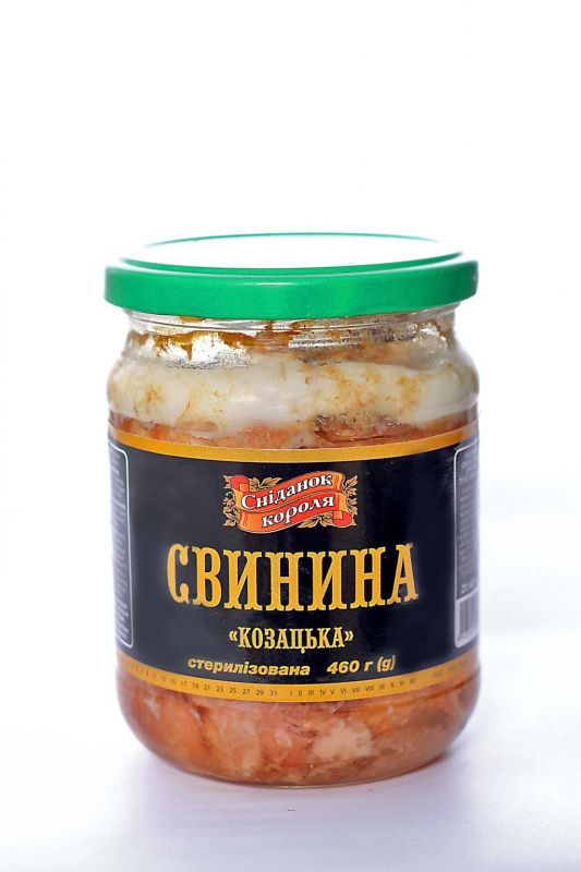 Свинина тушкована "Козацька"